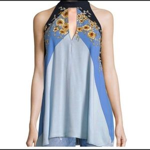 Free people sleeveless blouse